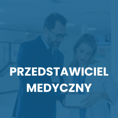 Przedstawiciel firmy farmaceutycznej